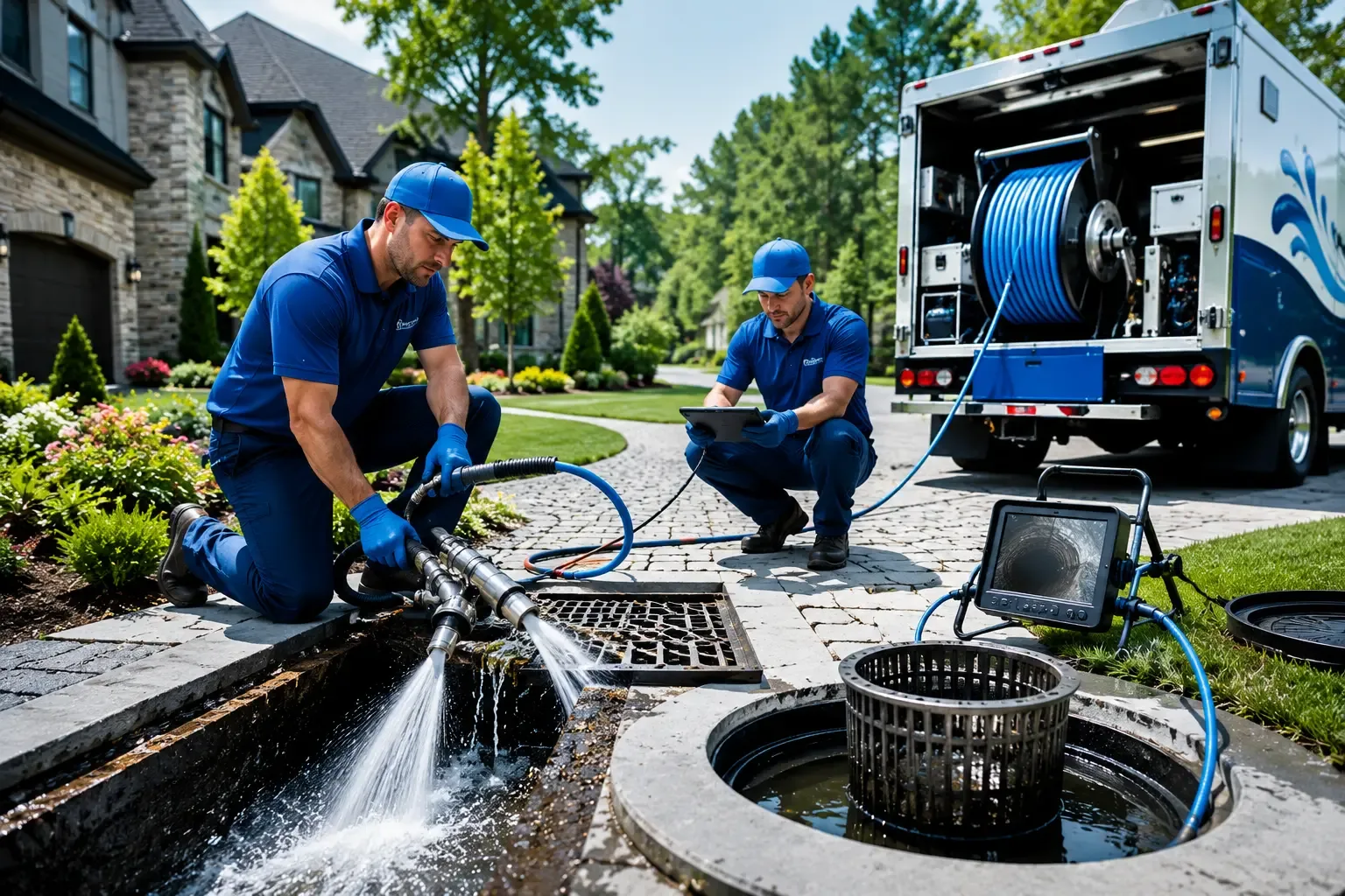 Local outdoor drain cleaning professionals in Flanagan, IL